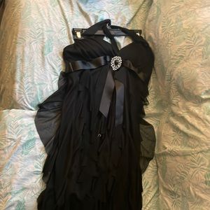 Black dress size large for girls